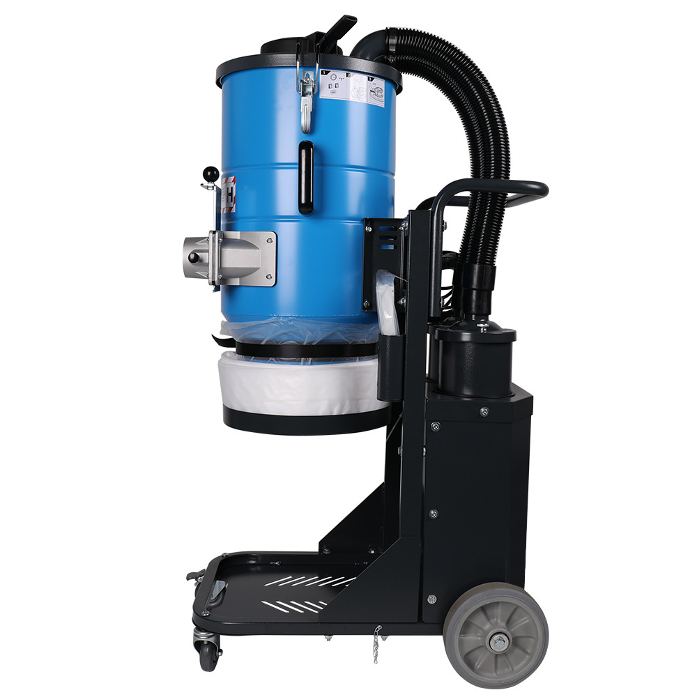 Dry Concrete Dust Industrial Vacuum Cleaner With HEPA