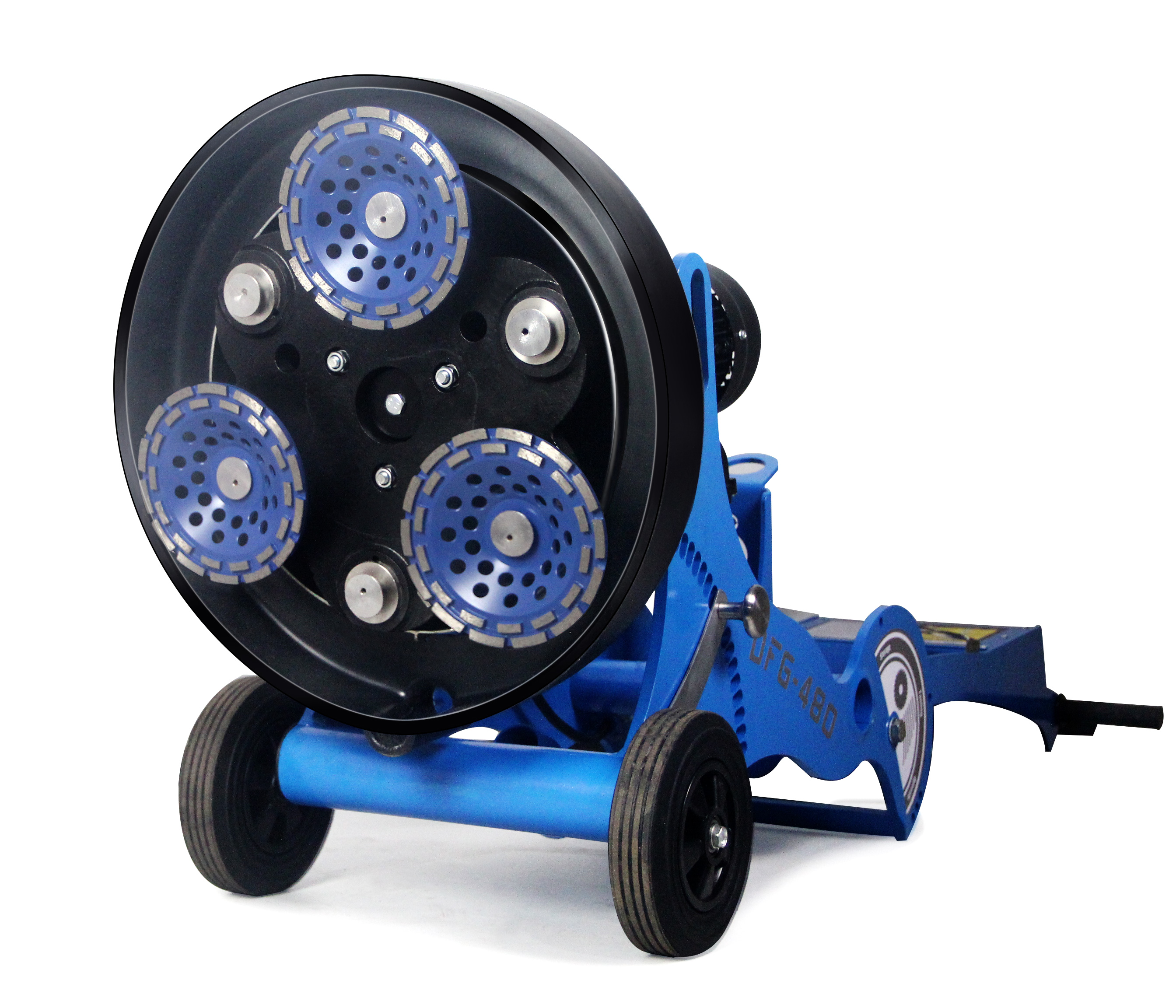 DFG-480 Concrete Grinding Machine Terrazzo Floor Grinder With Vacuum