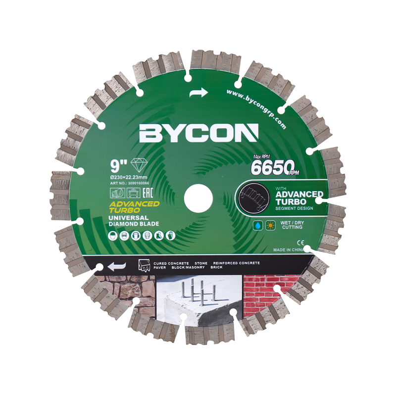 Advanced Turbo Universal Diamond Saw Blades
