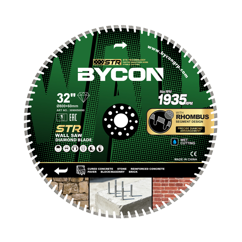 STR Rhombus Diamond Wall Saw Blade